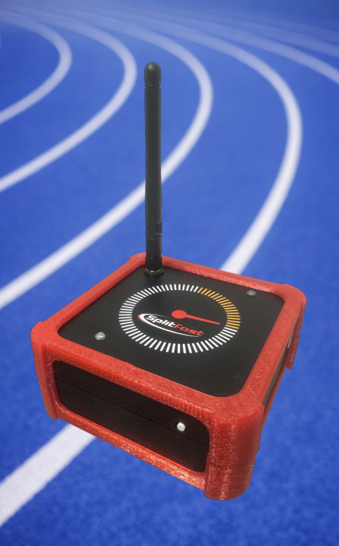 Wireless timing hub - left side without tripod